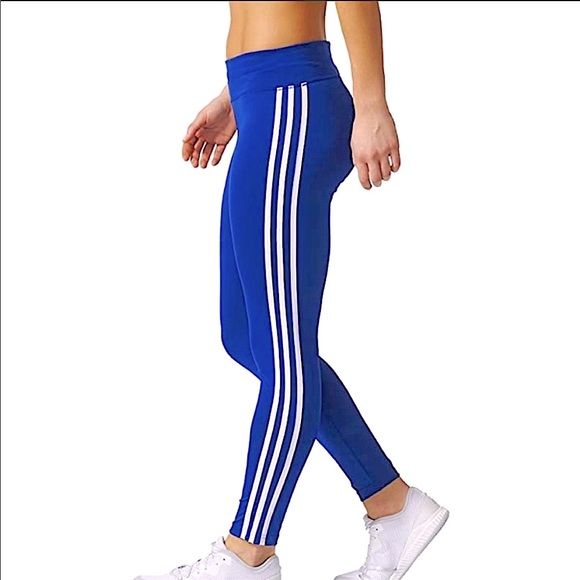 Adidas leggings royal blue Clearance